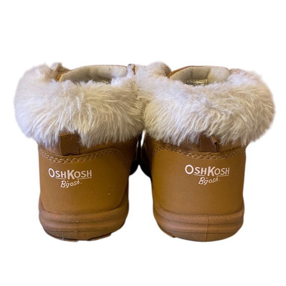 OshKosh BGosh Ramira Toddler Girls Fashion Boots Size 10M Brown Tan winter boots - Picture 7 of 12